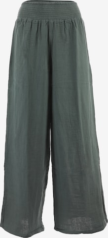 VIVIDLoosefit Hlače - zelena boja: prednji dio