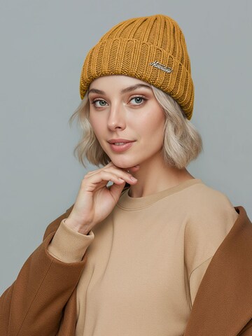 Neverless Beanie 'Model 36934' in Yellow