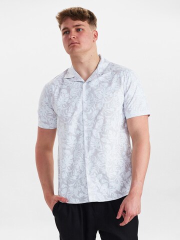 Dxnmxrk Shirt 'DXEdi' in Grijs: voorkant