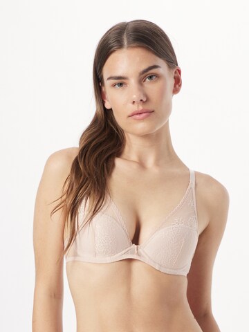 PASSIONATA Triangel BH 'Maddie' i pink: forside