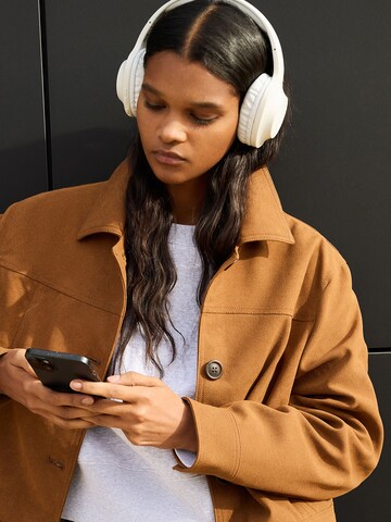 Veste mi-saison Bershka en marron