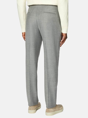 Regular Pantalon à pince Boggi Milano en gris