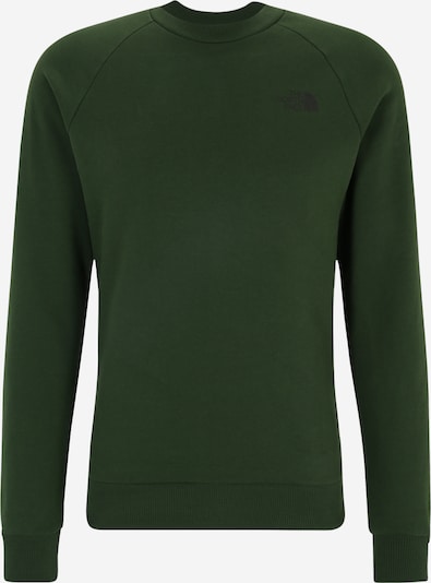 THE NORTH FACE Sweatshirt 'REDBOX' in dunkelgrün / schwarz / weiß, Produktansicht