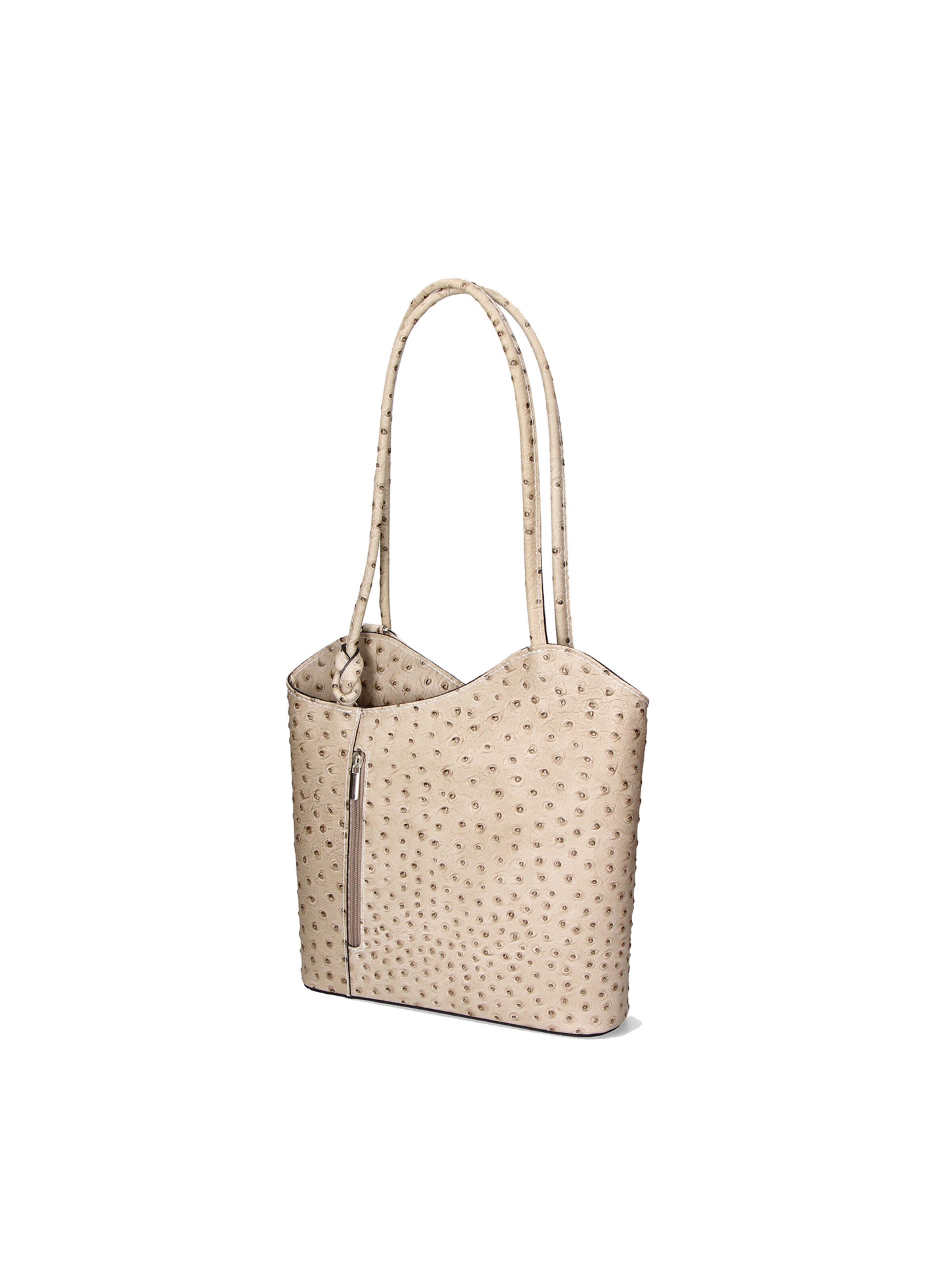 Zaino di Gave Lux in beige: frontale