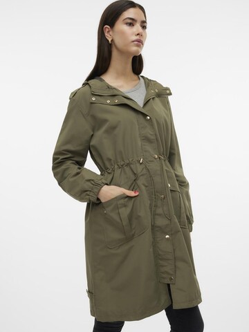 VERO MODA Between-Season Jacket in Green: front