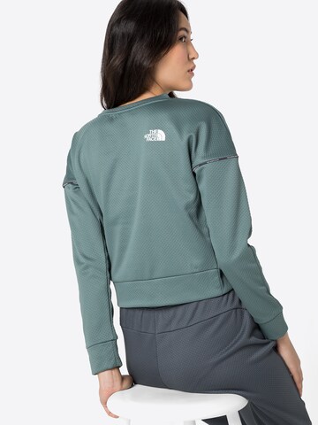 Felpa sportiva di THE NORTH FACE in verde