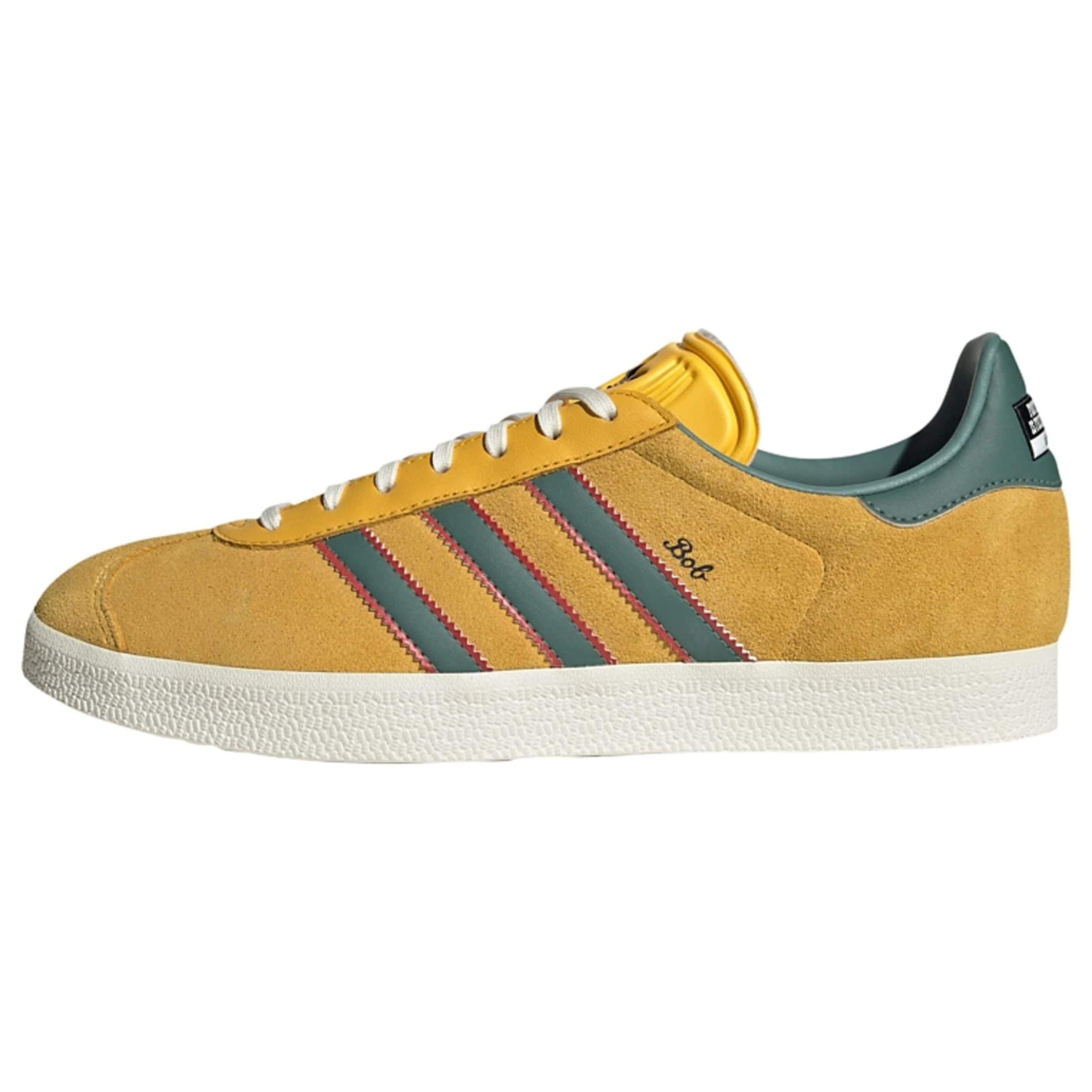 Sneaker bassa 'Gazelle' di ADIDAS ORIGINALS in giallo: frontale