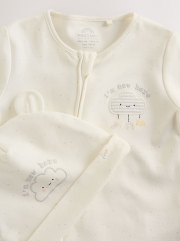 Next Pižama 'Im New Here' | bež barva