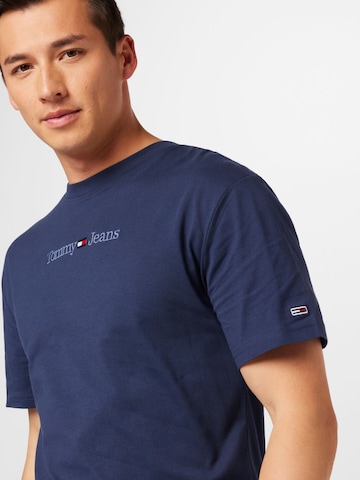 Tommy Jeans - Camiseta en azul