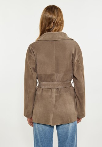DreiMaster Vintage - Abrigo de entretiempo en gris