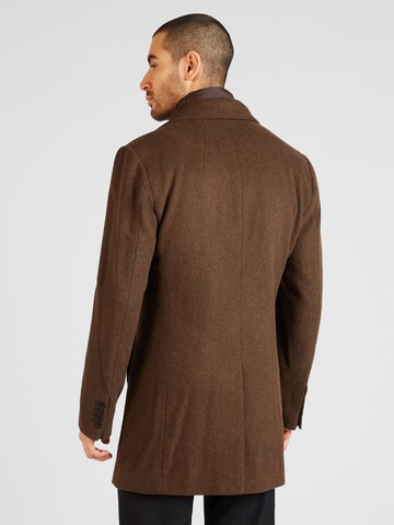 Bruun & Stengade Between-Seasons Coat 'Portmore' in Brown