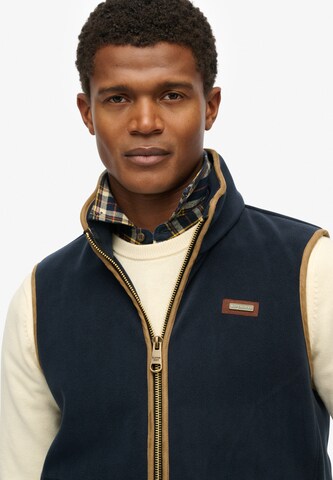 Superdry Bodywarmer 'Estate' in Blauw