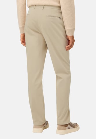 Regular Pantalon chino Boggi Milano en beige