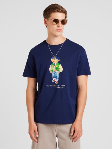 Polo Ralph Lauren Koszulka w kolorze niebieski: przód
