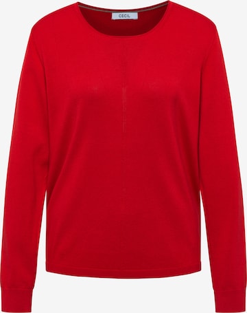 CECIL Sweater in Red: front