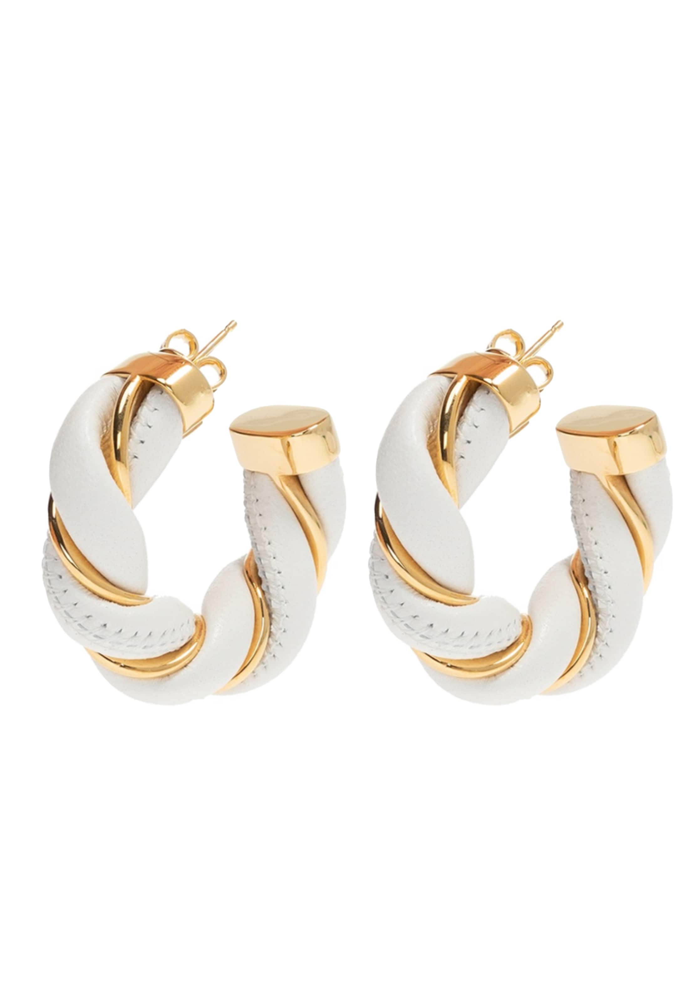 FILIPPA FIRENZE Earrings 'The Catch' in White: front