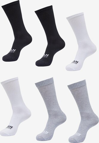 Urban Classics Socks in Grey: front