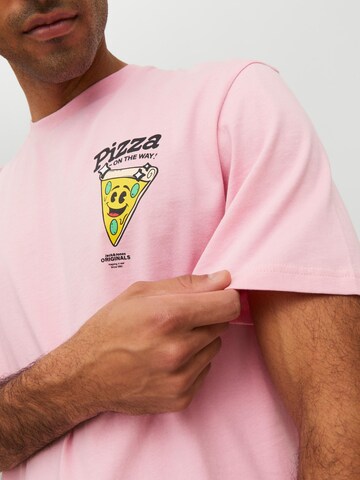 JACK & JONES T-Shirt 'Taco' in Pink