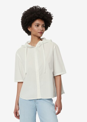 Marc O'Polo DENIM Blouse in White: front