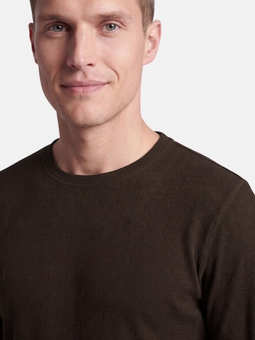 Antargo Shirt 'Alec'‌‌‌‌‌‌ in Braun