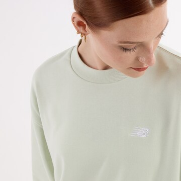 Sweat-shirt new balance en vert