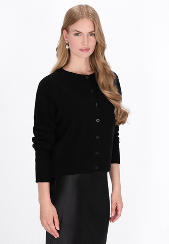 DreiMaster Klassik - Casaco de malha 'Classic' em preto: frente