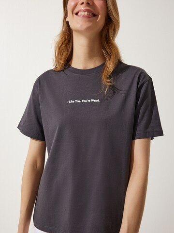 Happiness İstanbul T-shirt i grå