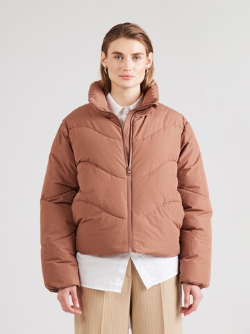 VERO MODA Winter jacket 'VMWAVE' in Brown: front