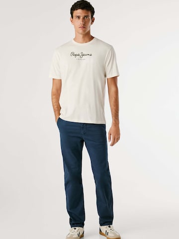 T-Shirt 'EGGO' Pepe Jeans en blanc