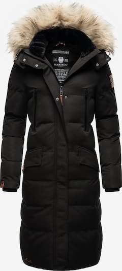 MARIKOO Χειμερινό παλτό 'Schneesternchen' σε μαύρο, Άποψη προϊόντος