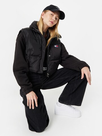 Tommy Jeans Jacke in Schwarz