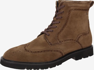 Bottines à lacets 'Rogtanos-702-WF' SIOUX en marron : devant