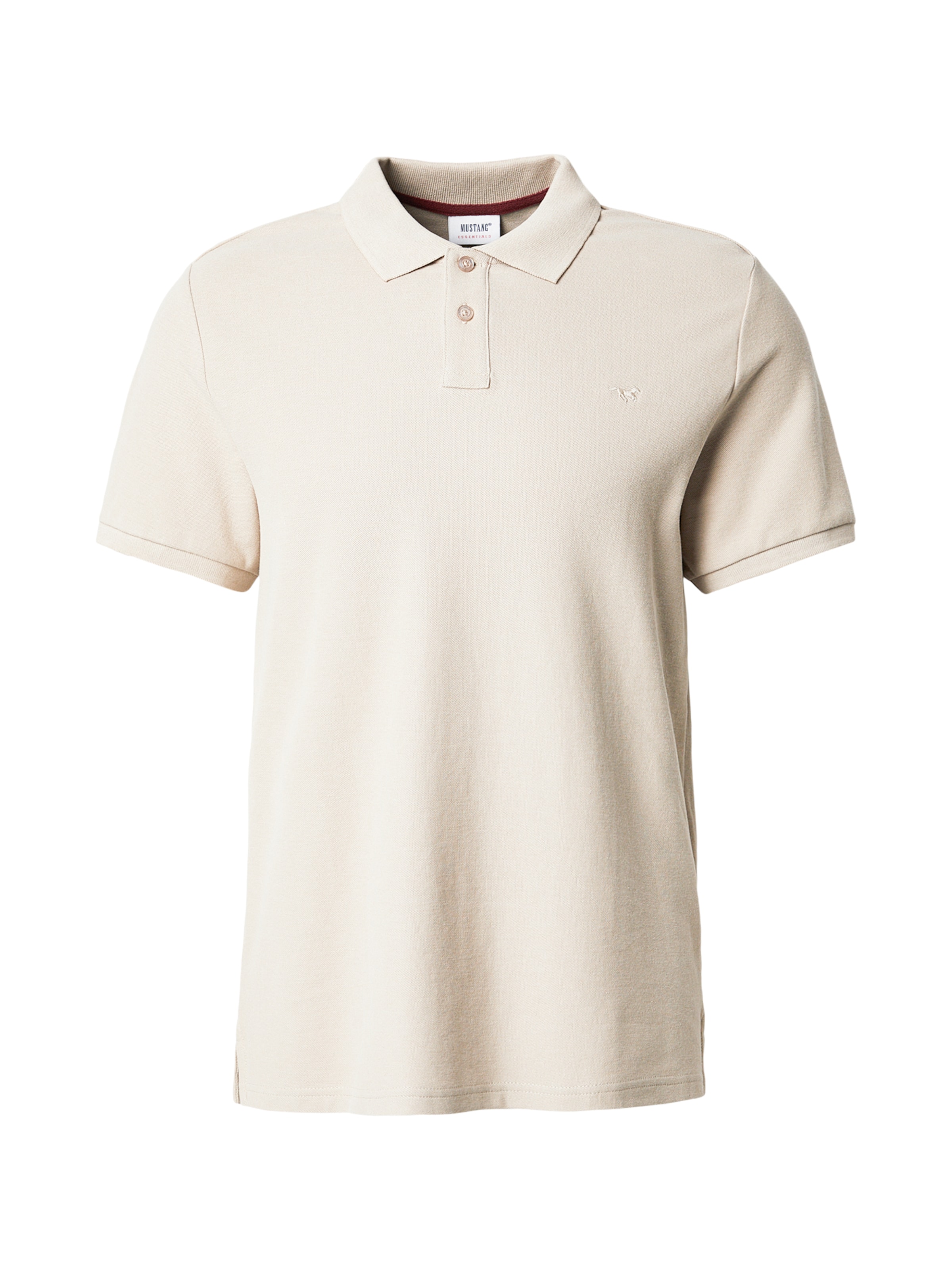 MUSTANG Тениска 'Palco' в бежово: отпред