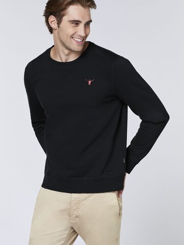 CHIEMSEE Sweatshirt in Black