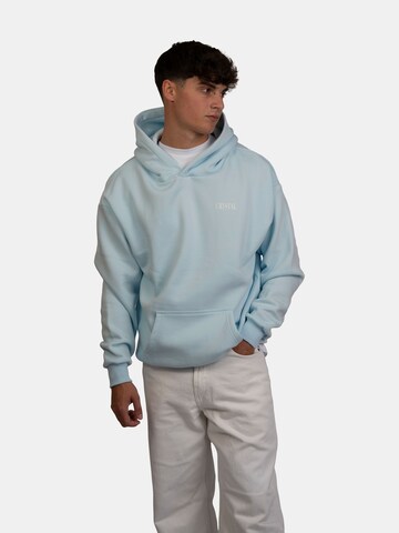 Crystal Paris Sweatshirt 'Face' in Blue