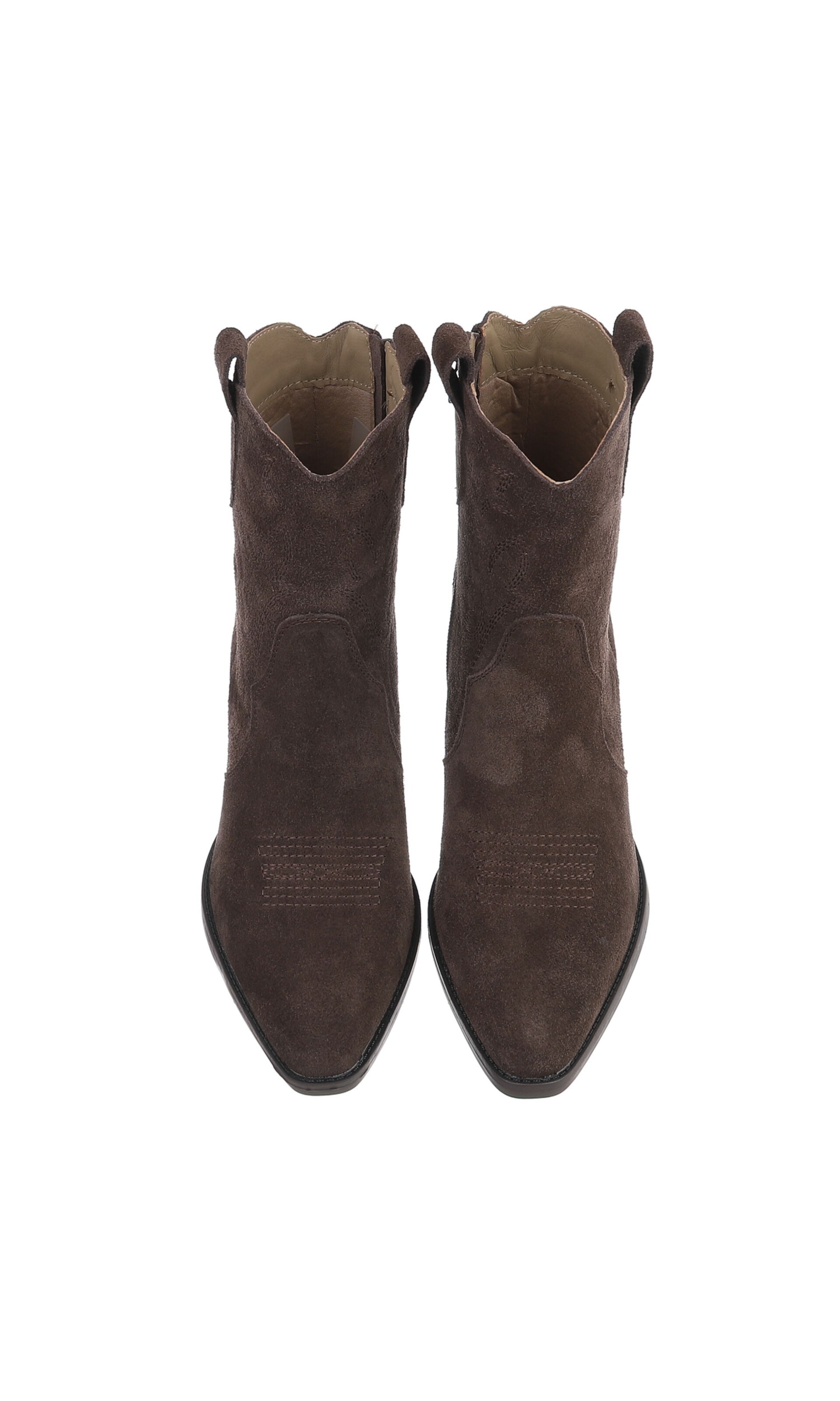 Ital-Design Cowboystiefel in Braun