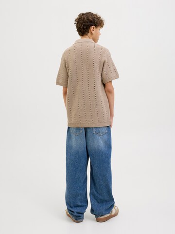 Jack & Jones Junior - Jersey 'JORPAROS' en beige