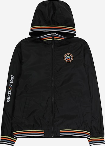 GUESS Between-Season Jacket in Black: front