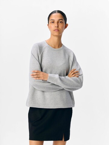OBJECT Sweatshirt 'OBJANDREA' in Grijs: voorkant