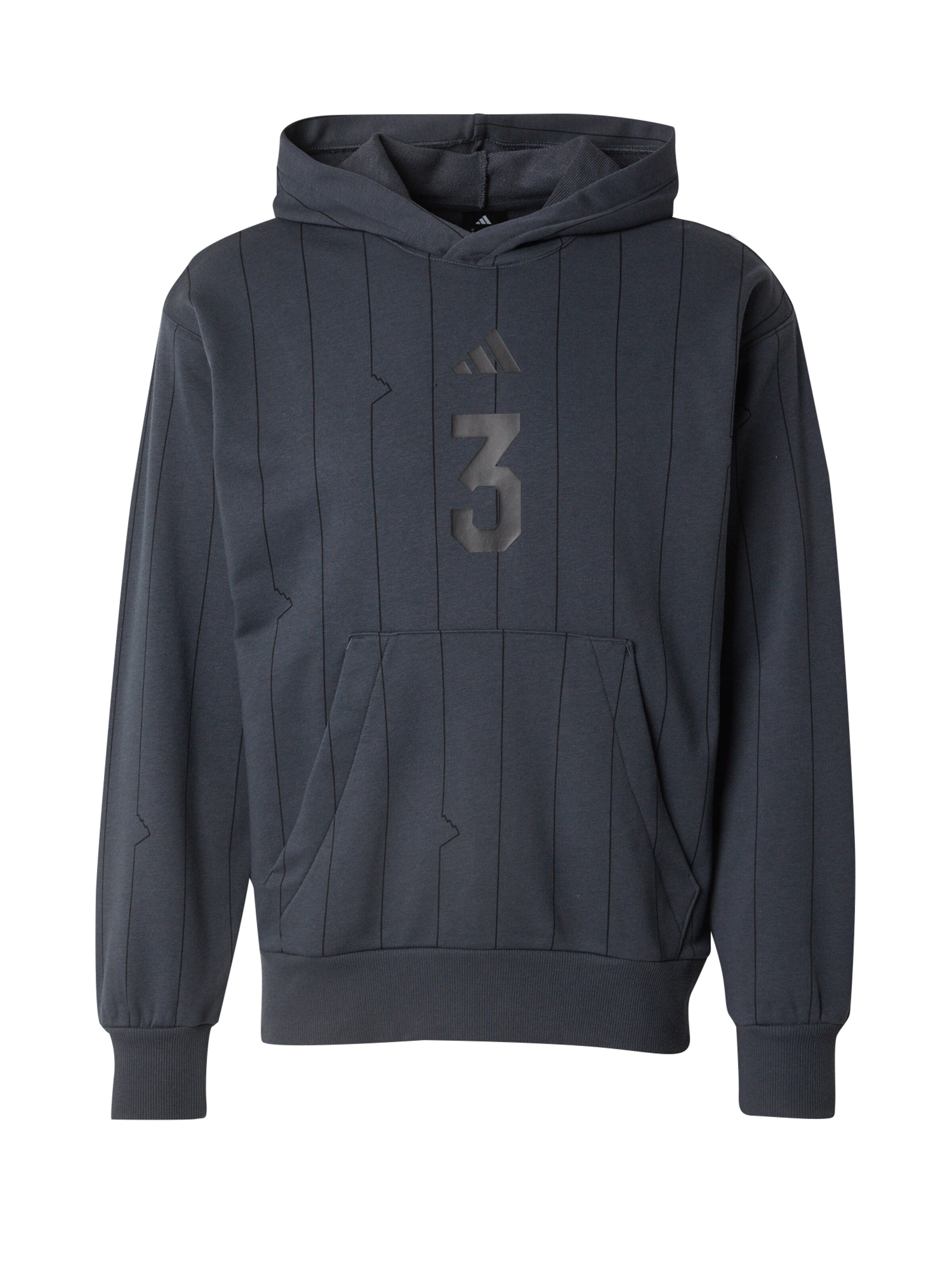 ADIDAS SPORTSWEAR Спортен суитшърт 'Essentials' в сиво: отпред