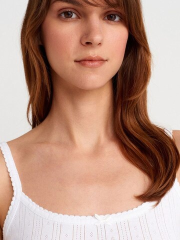 Dilvin Top in White
