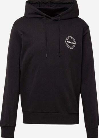 JACK & JONES - Sweatshirt 'JAKE' em preto: frente