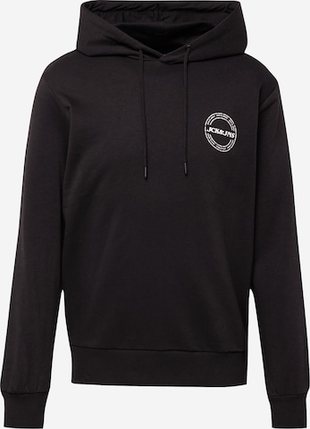 JACK & JONES Sweatshirt 'JAKE' in Schwarz: predná strana