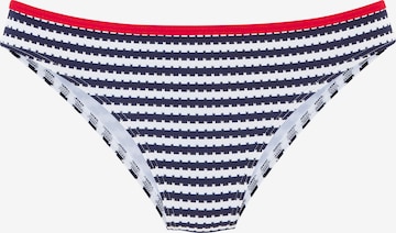 Slip costum de baie de la s.Oliver pe albastru: față