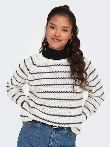 Pull-over 'Ellen' JDY en blanc