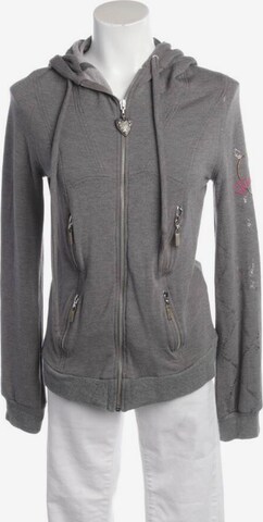 Just Cavalli Sweatshirt & Zip-Up Hoodie in S in Grey: front
