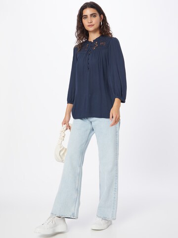 Maison 123 Bluse 'CAPUCINE' in Blau