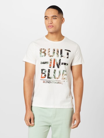 BLEND - Camiseta en blanco: frente