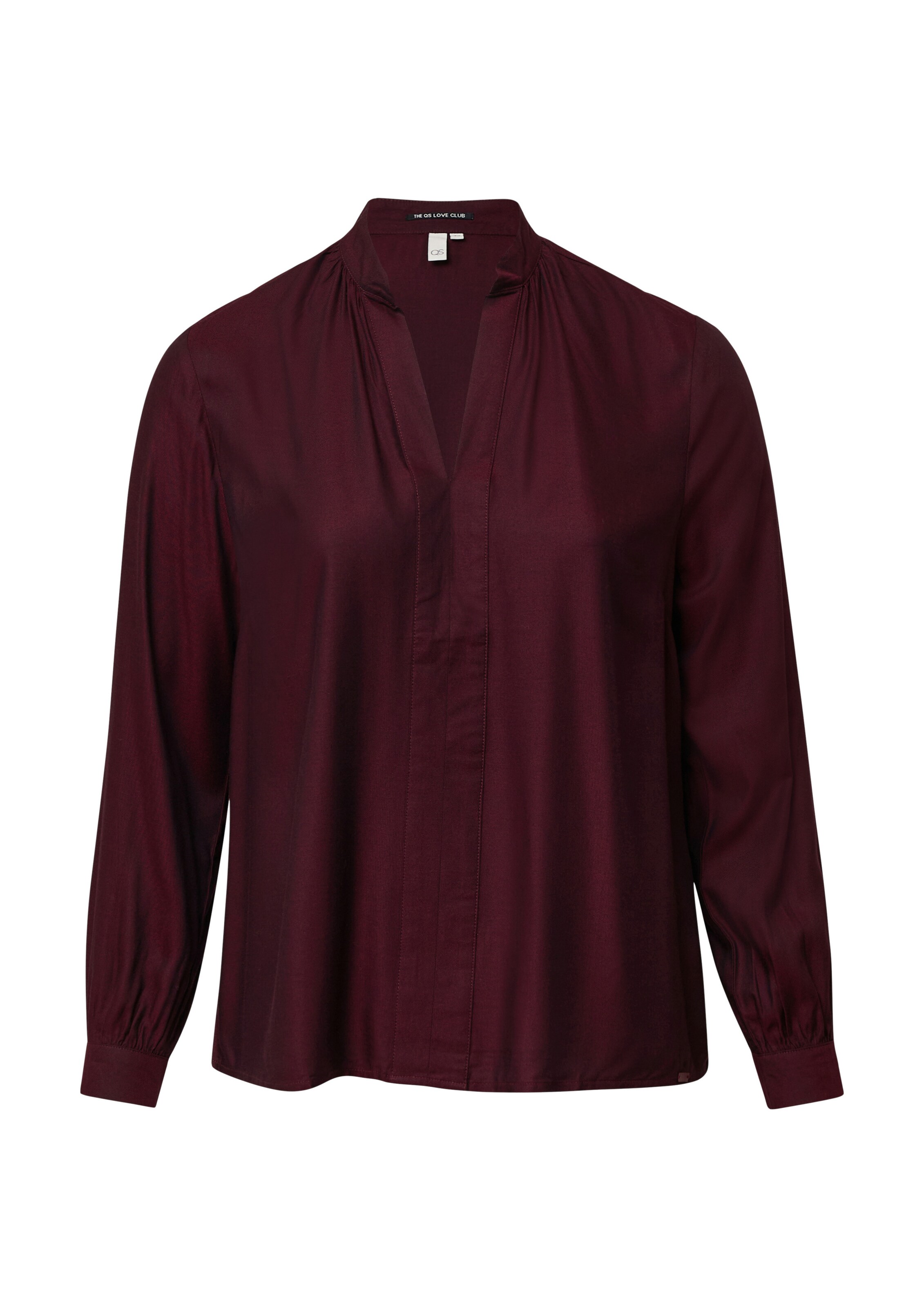 Chemisier QS en rouge : devant