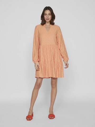 VILA Dress 'KAWA' in Orange